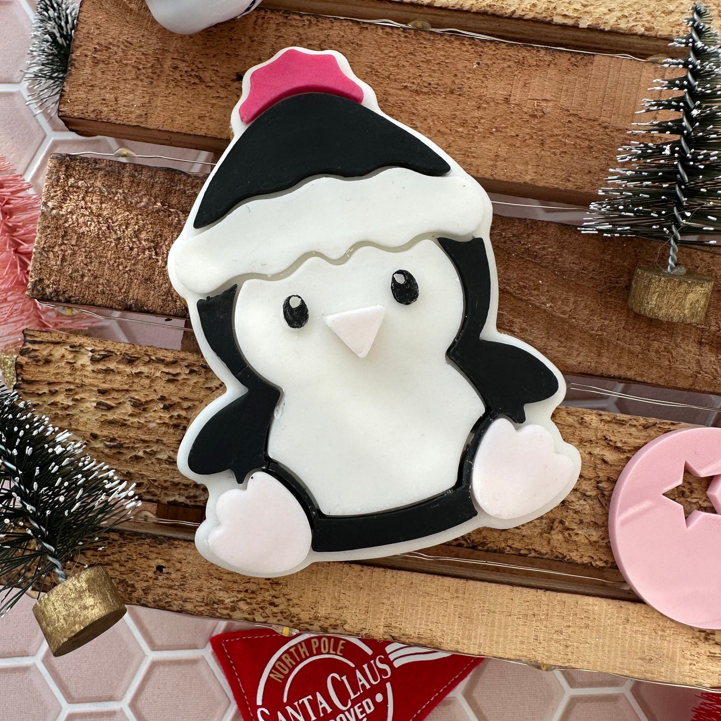 Cute Penguin -  PLA stamp and cutter image 0