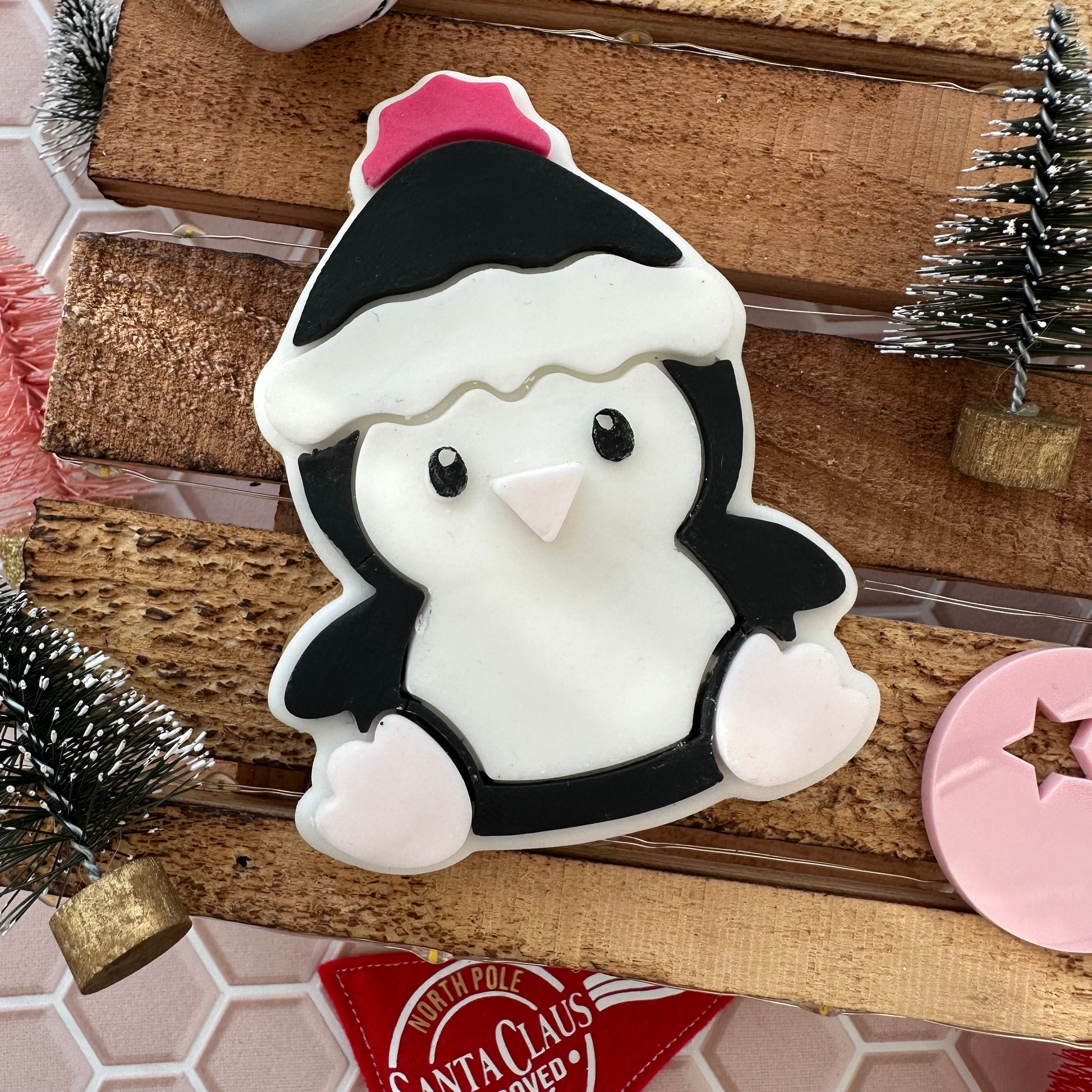 Cute Penguin -  PLA stamp and cutter image 0