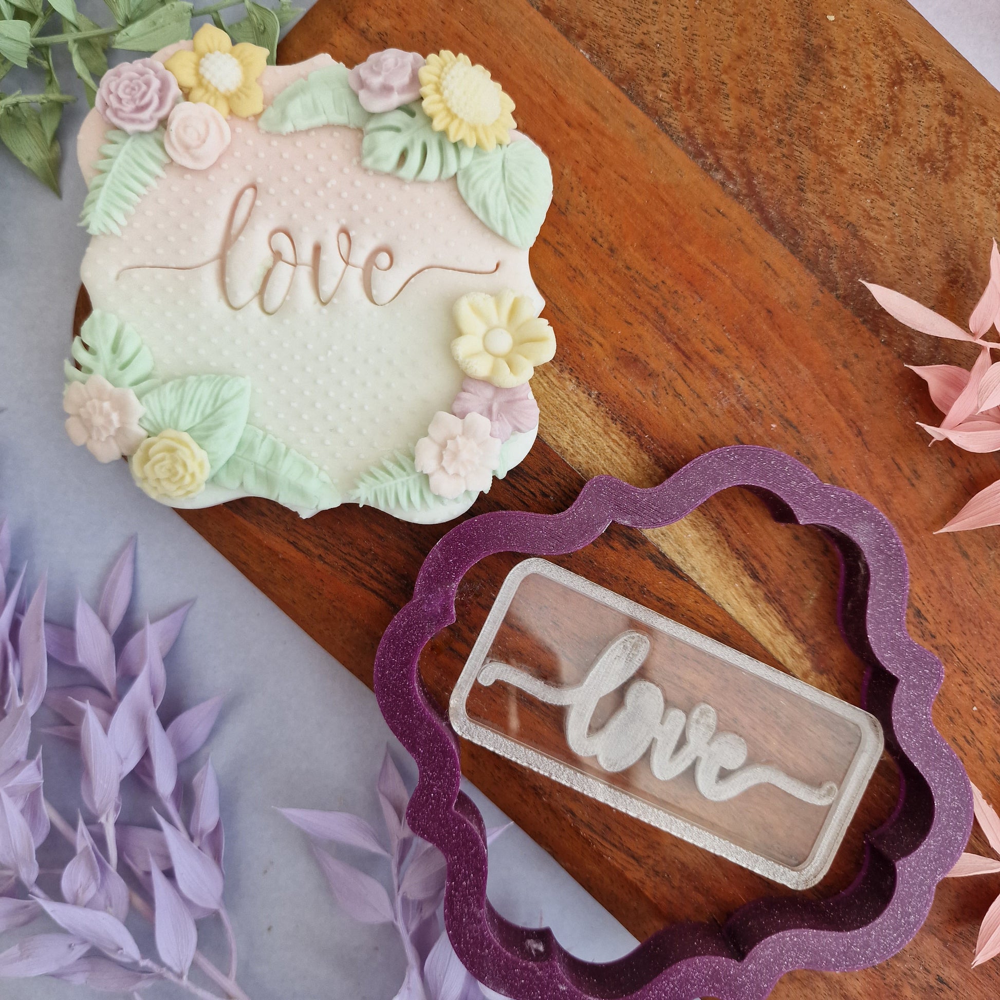 Love impression stamp image 1