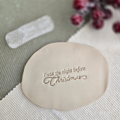 Twas the night before Christmas -  impression stamp image 1
