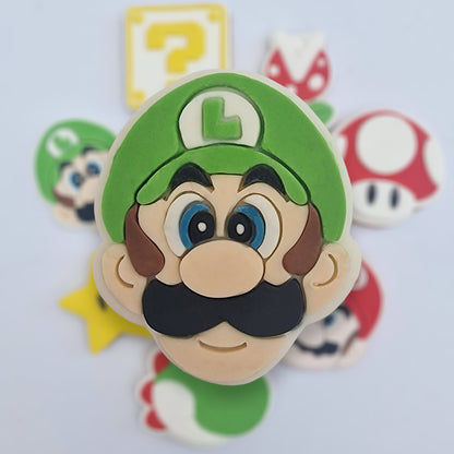 SUPER MARIO - LUIGI - PLA stamp and cutter image 0