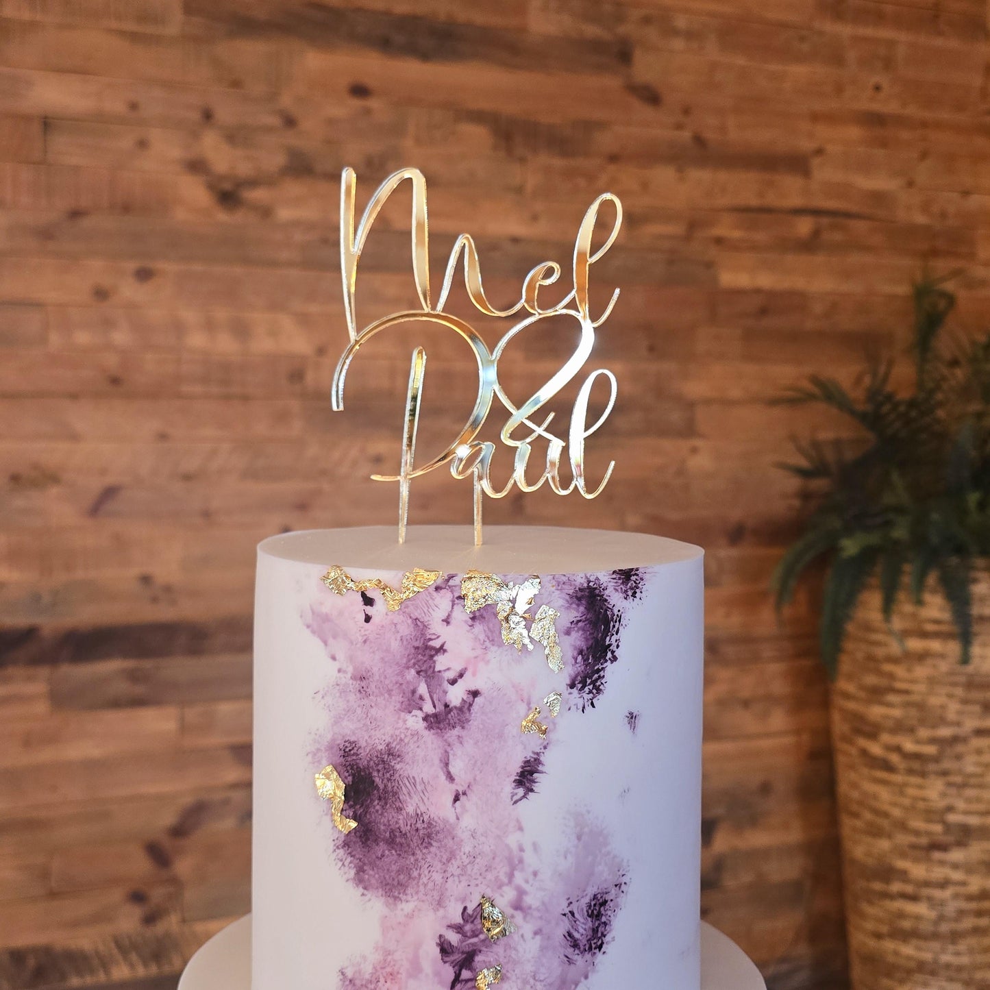 Custom cake topper, Wedding cake topper, Personalized cake topper for wedding