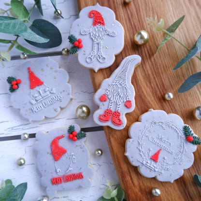 Christmas - Gnome DeBoss and matching Cutter image 1