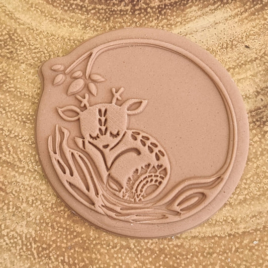Woodland - Sleeping Bambi DeBoss & Matching Cutter image 0