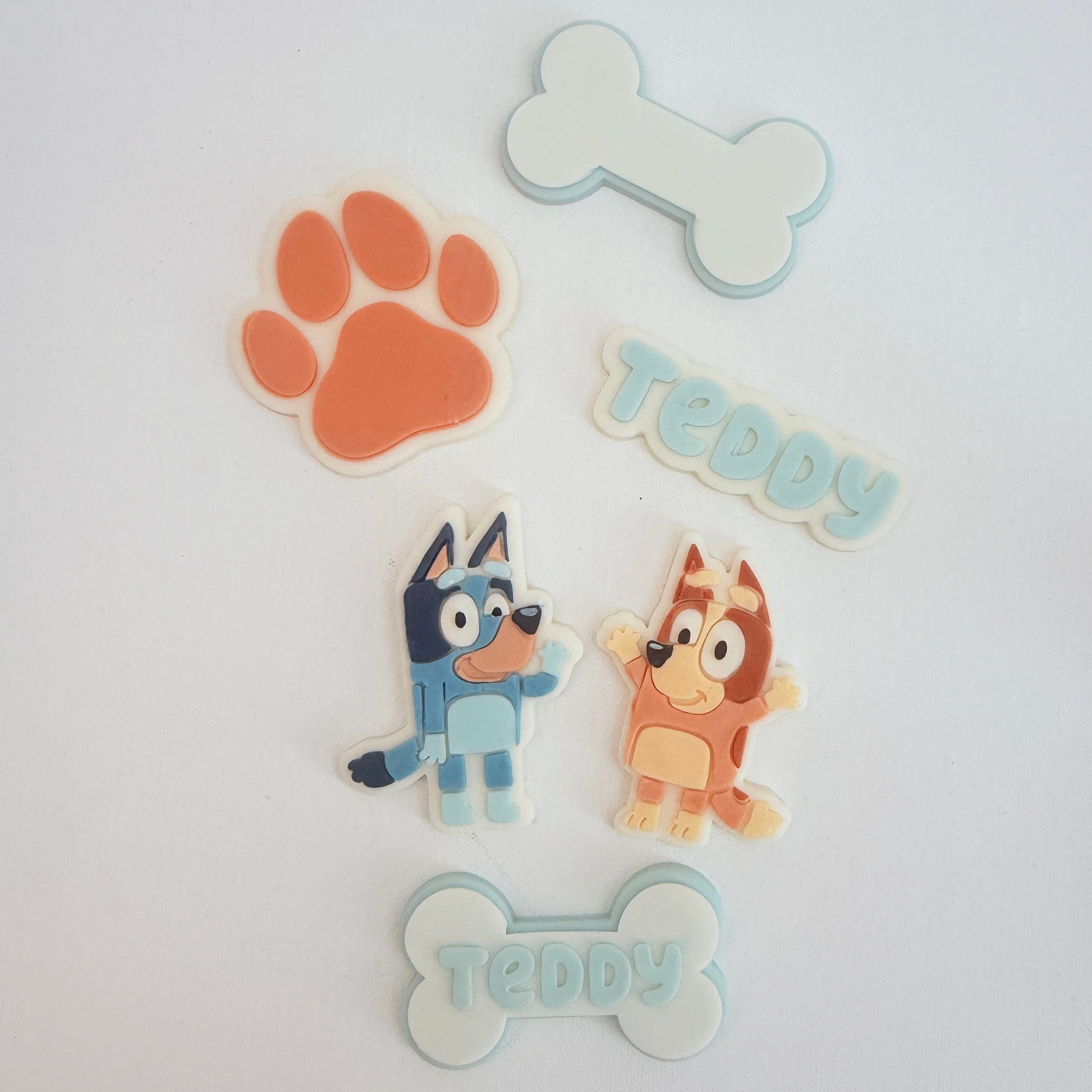 Dog Paw - PLA stamp and cutter image 1