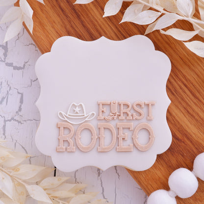 Rodeo - My First Rodeo - with space for name image 0