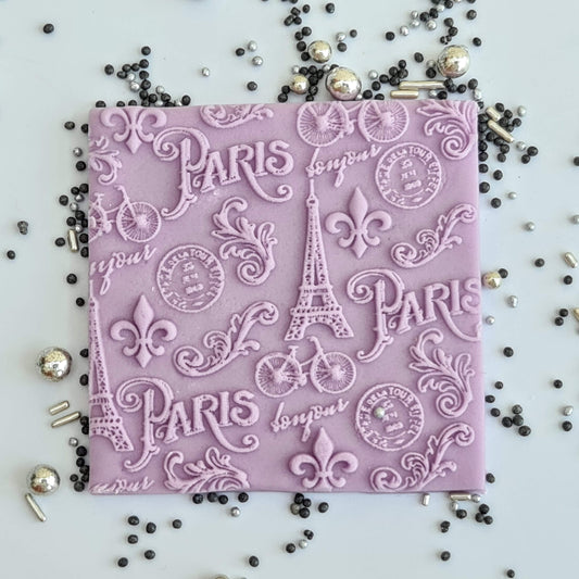 Paris - Vintage Paris seamless pattern image 0