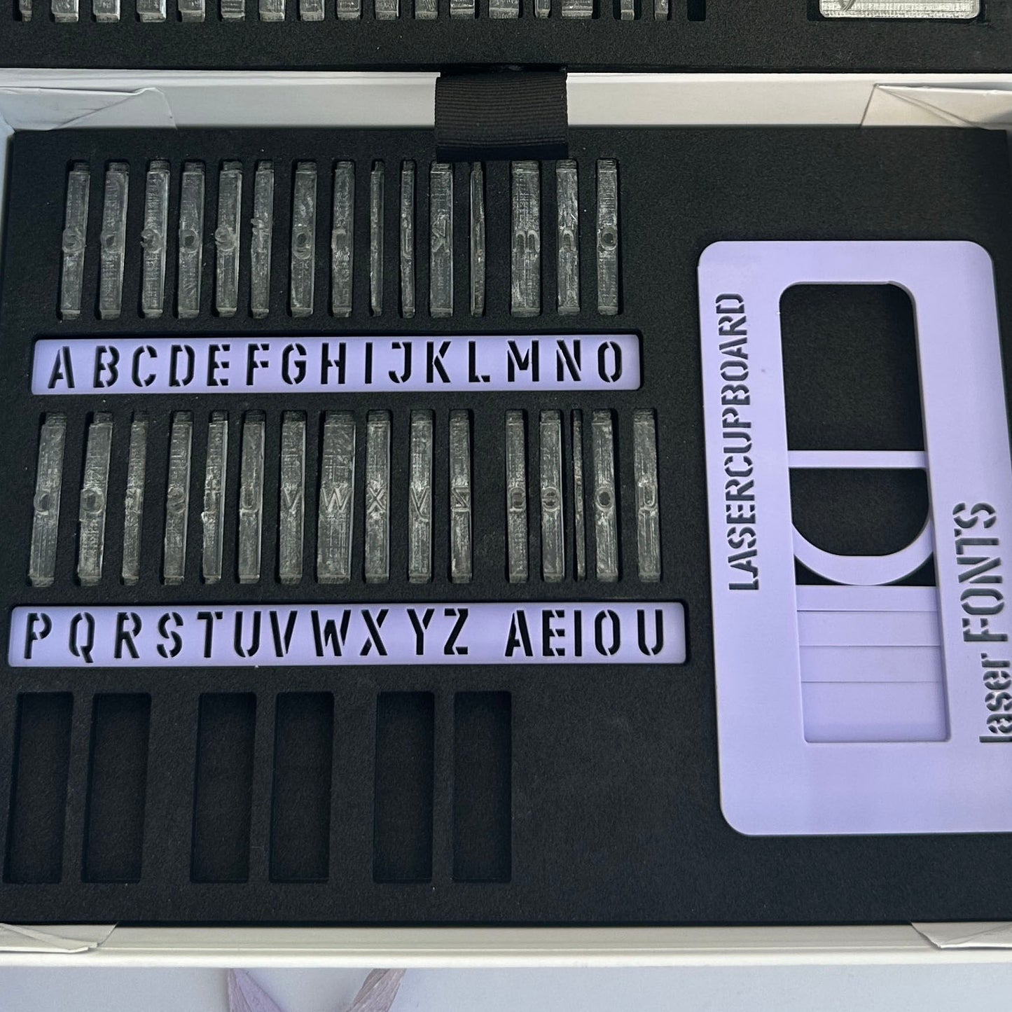 Laser Mini Fonts -  Lowercase - xtra set image 0