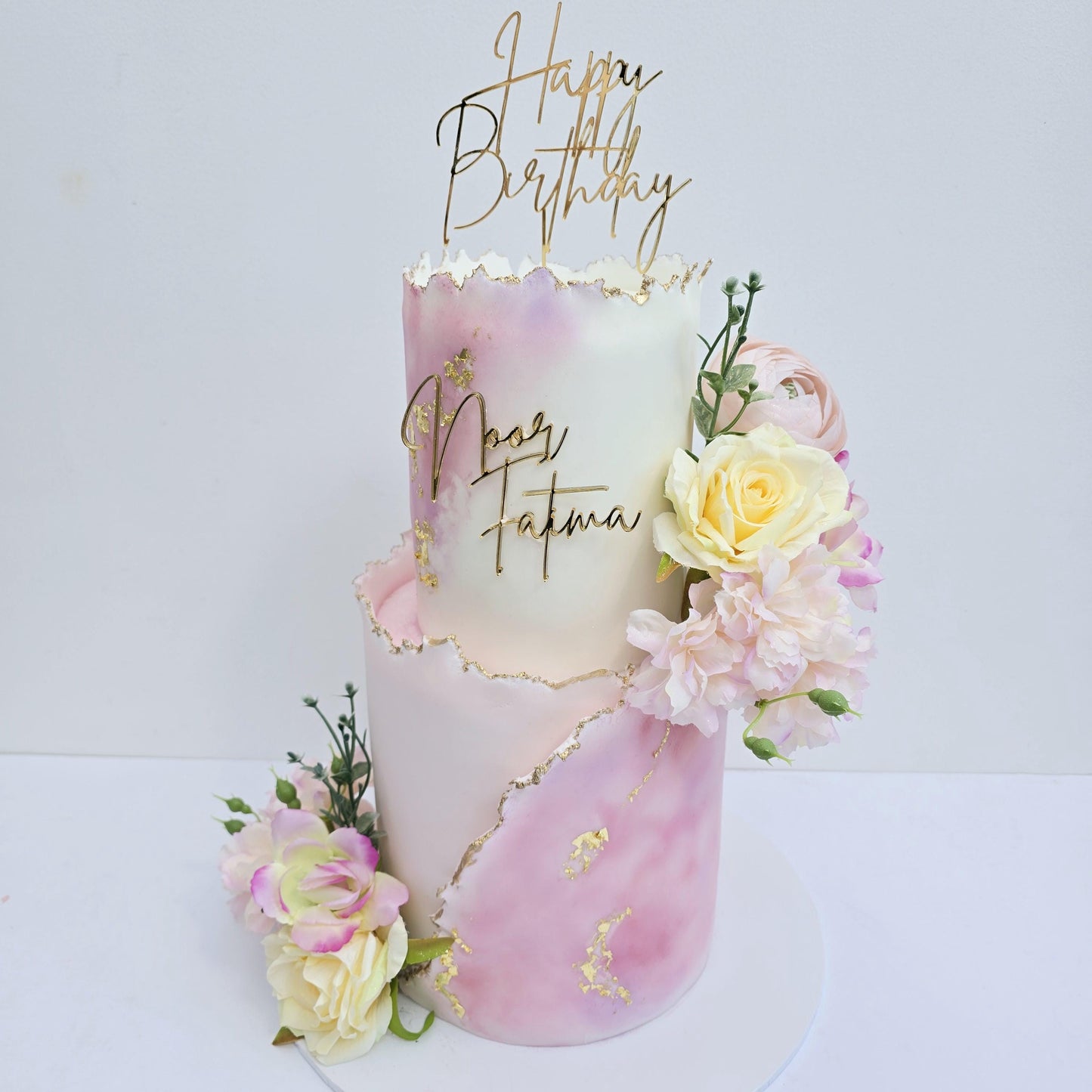 Happy Birthday cake topper, acrylic cake topper, cake charm
