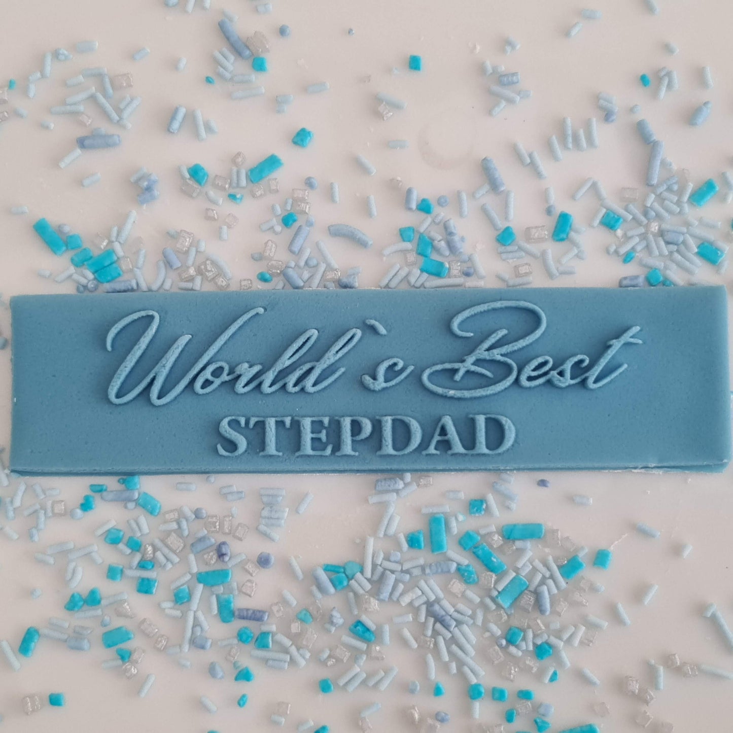 Father`s Day -  World Best Stepdad - DeBoss & Cutter image 0
