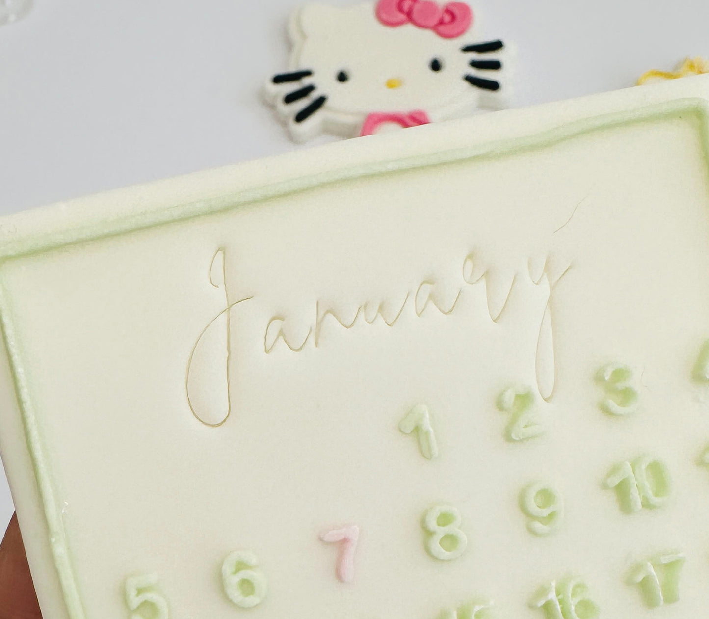 Month impression stamps for the Calendar stamp image 0