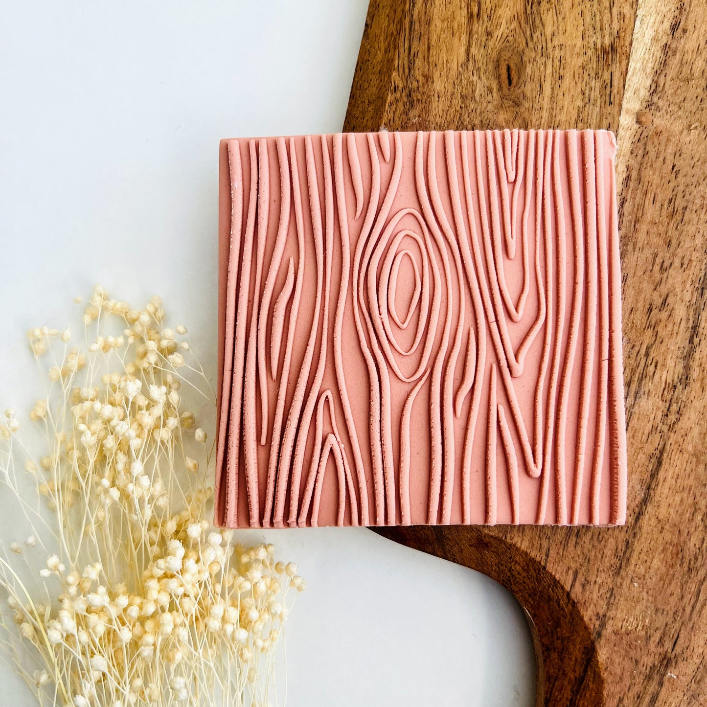 Tree Lines Pattern DeBoss Big Size Stamp image 0