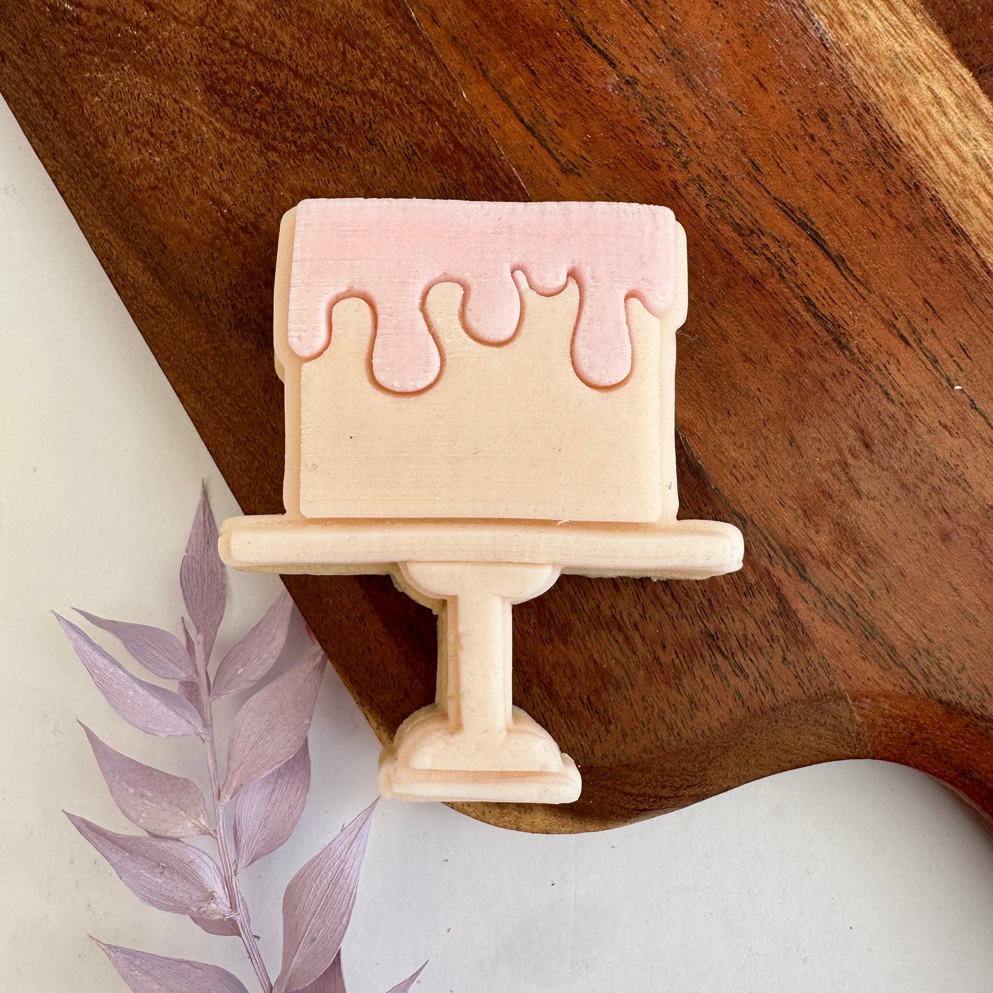 Drip Cake - Deboss stamp with matching cutters image 1