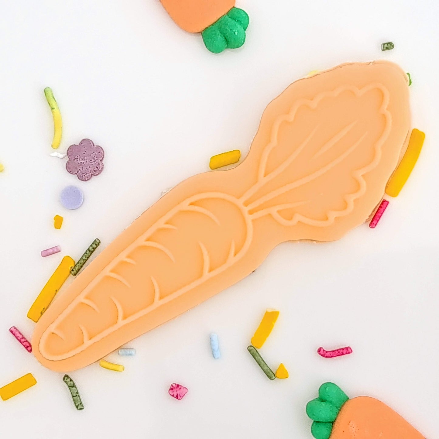 Easter Carrot - Deboss & Cutter image 0