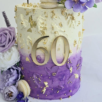 Age acrylic, cake charm