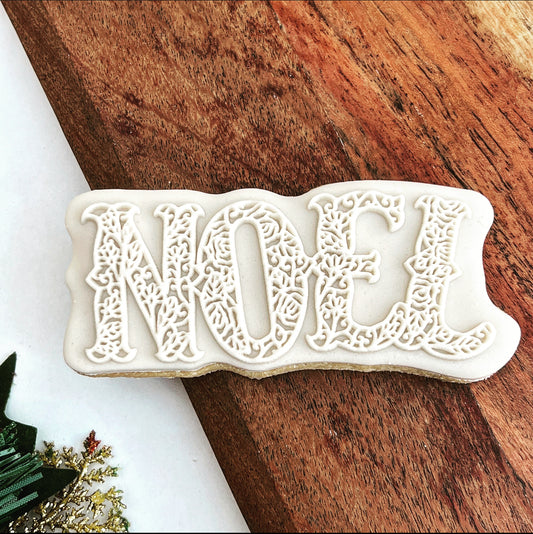 Christmas -  NOEL Deboss and Matching Cutter image 0