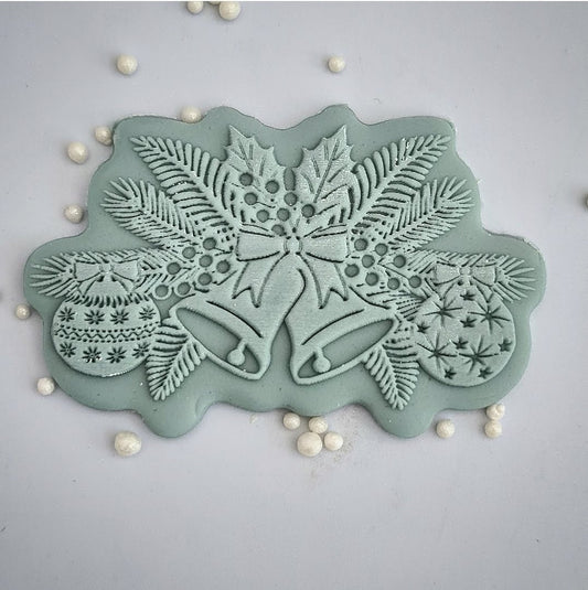 Christmas - Christmas Decoration Deboss and Matching Cutter image 0