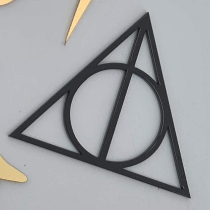 Wizard Cake Topper Set: Acrylic Personalized Birthday Party Decorations