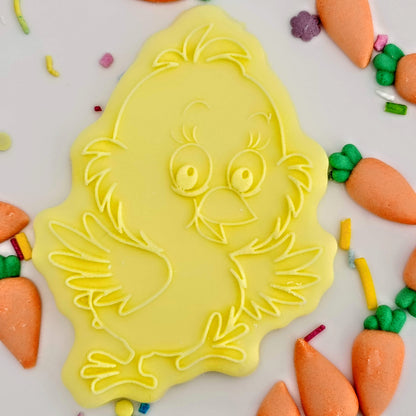 Easter Chick - Deboss & Cutter image 0
