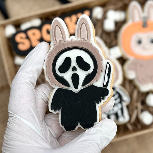 Scream Labubu - PLA stamp and cutter image 0