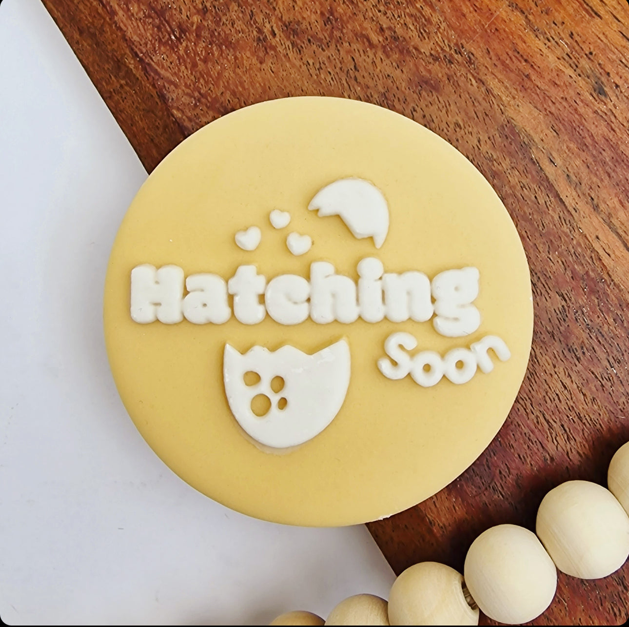 Hatching soon - Deboss stamp image 0