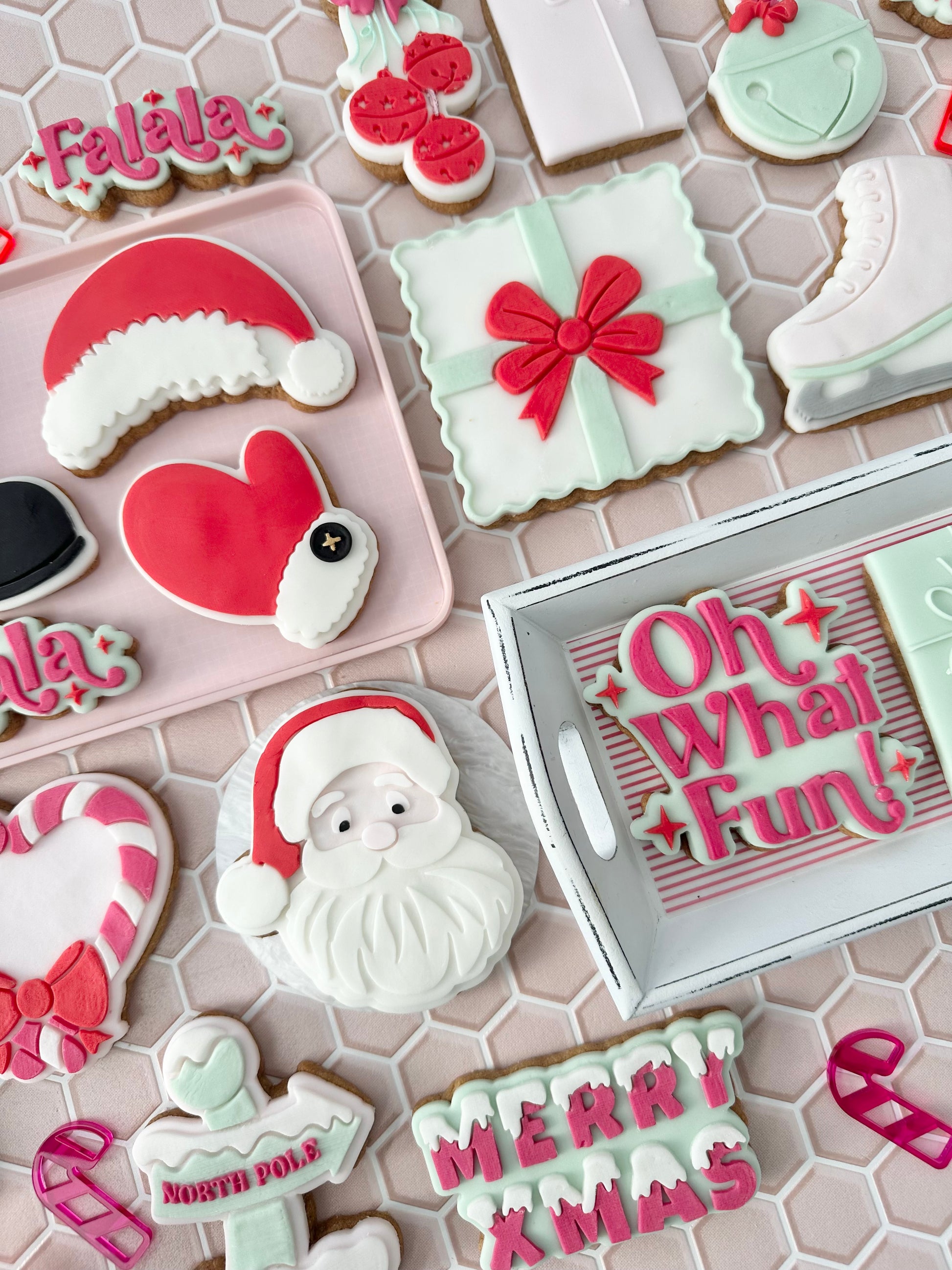 Santa -  PLA stamp and cutter image 5