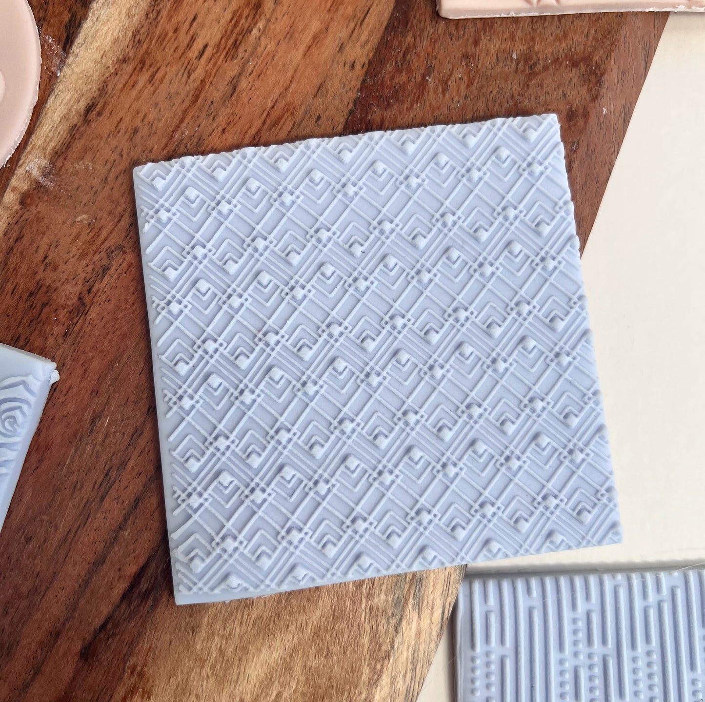 Art Deco 2 Pattern DeBoss  Stamp image 0