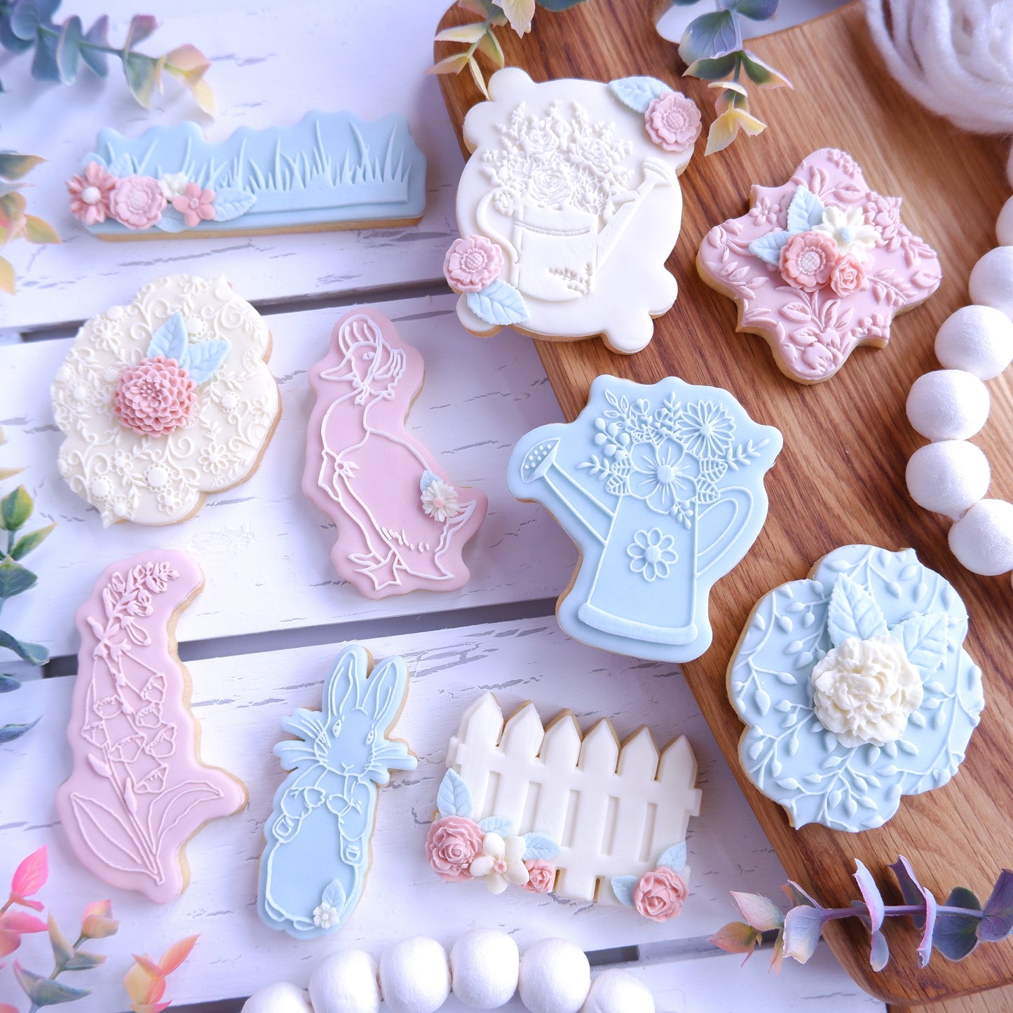 Peter Rabbit- Fence Deboss & Cutter Combo image 1