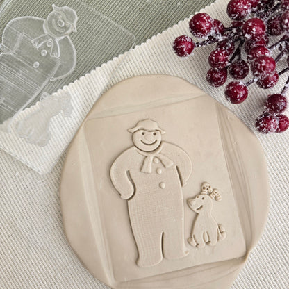 Snowman and snowdog image 2