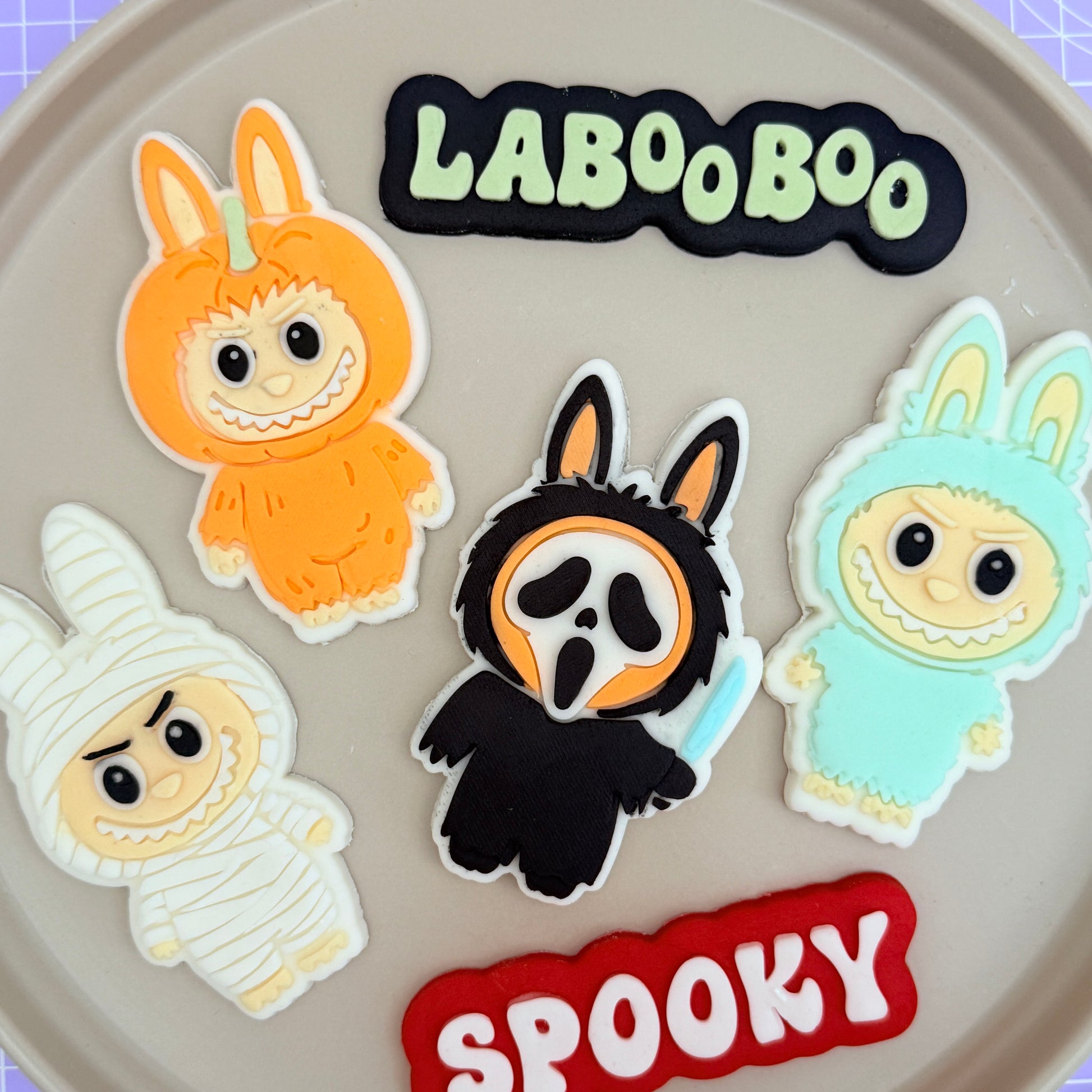 Chucky Labubu - PLA stamp and cutter image 1