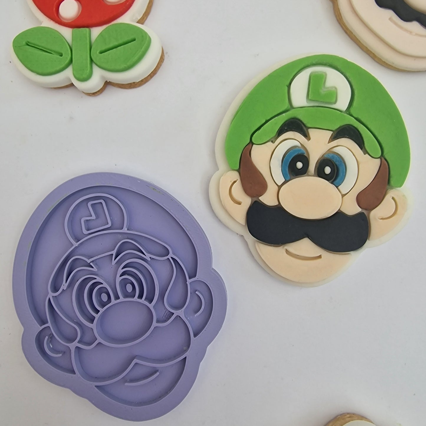 SUPER MARIO - LUIGI - PLA stamp and cutter image 2