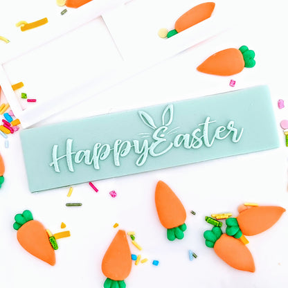 "Happy Easter" - Deboss & Cutter Combo image 1