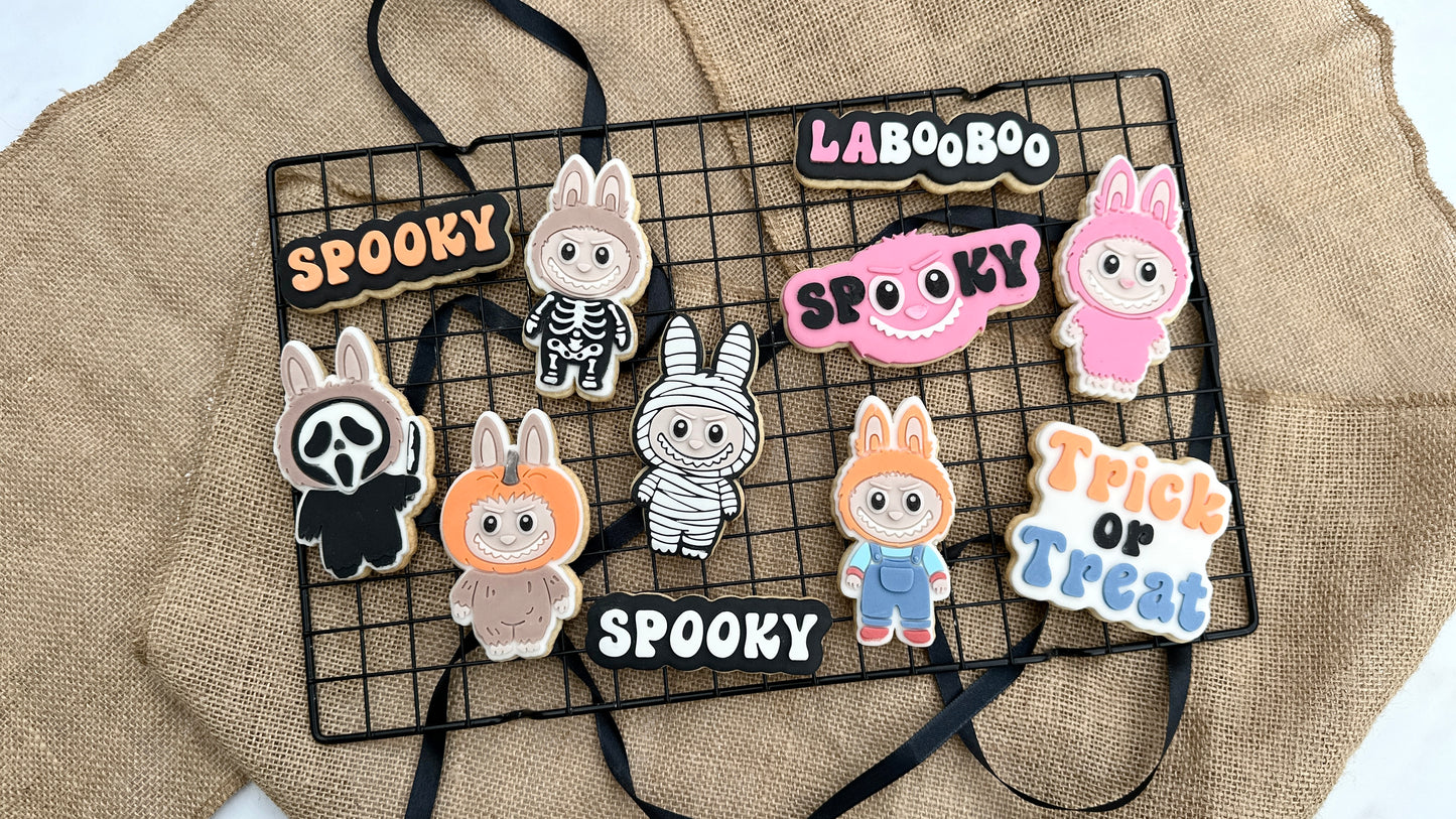 Scream Fluffy monster- PLA stamp and cutter