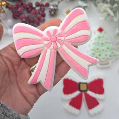 Candy bow stamp