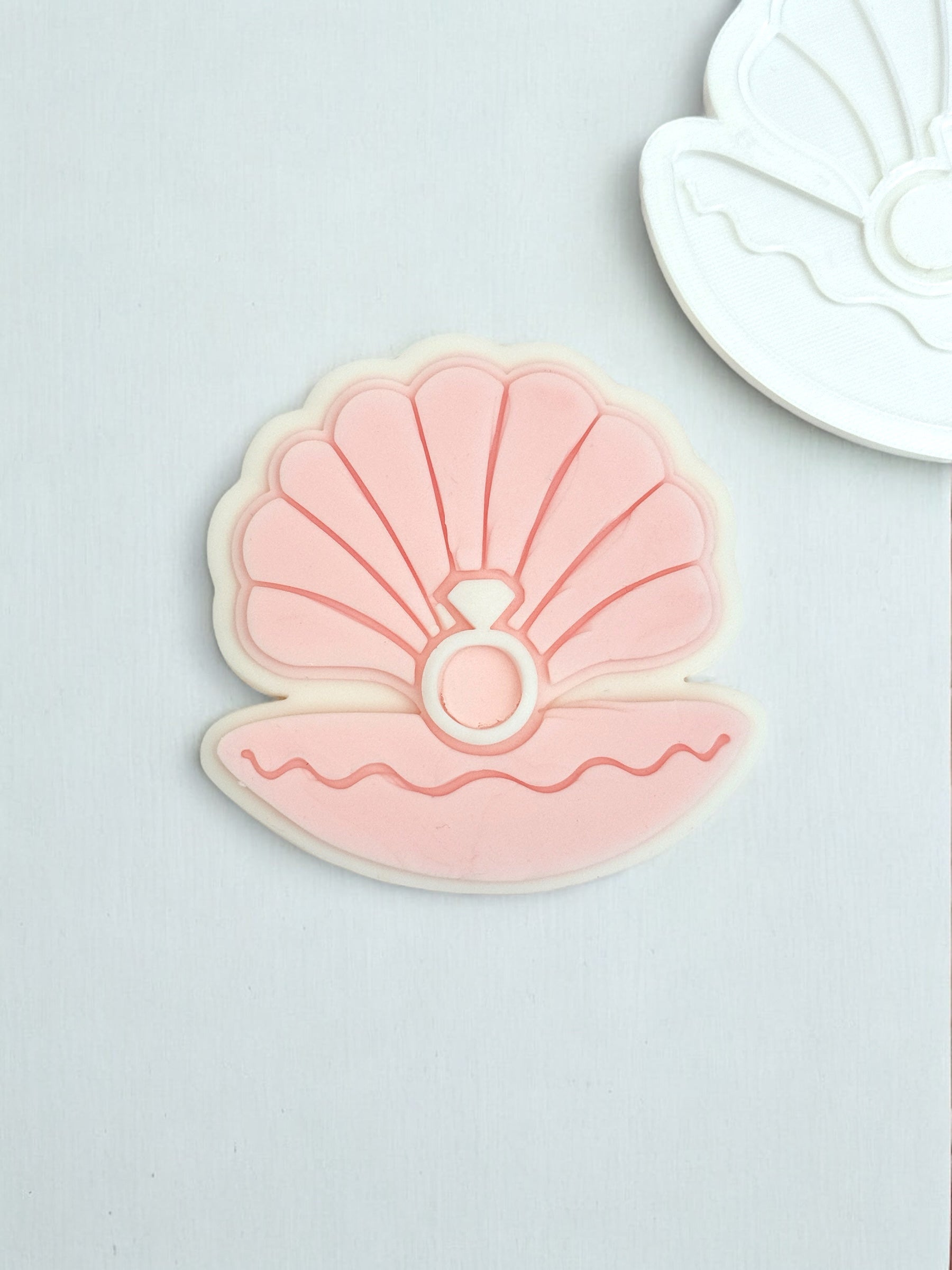 Ring clam- PLA stamp and cutter image 1