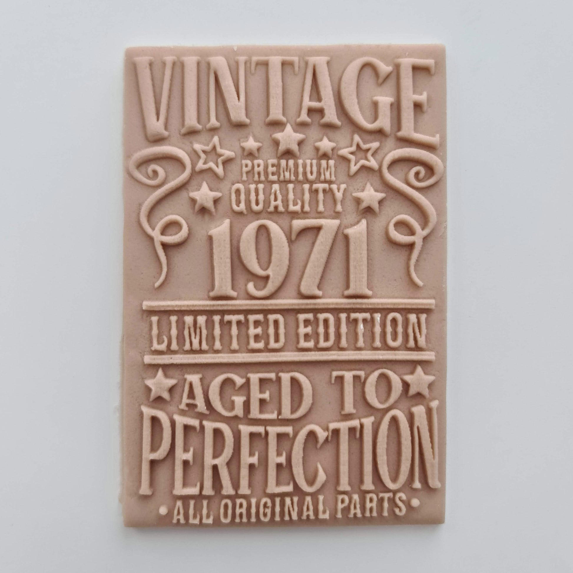 Aged to Perfection - Customizable Deboss & Cutter image 0