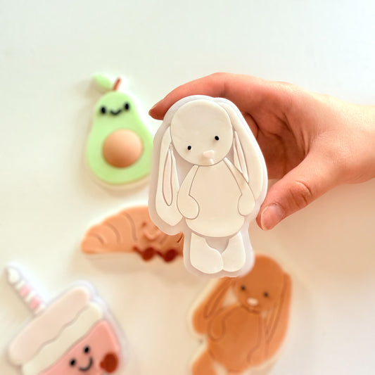Bunny - PLA stamp and cutter image 0