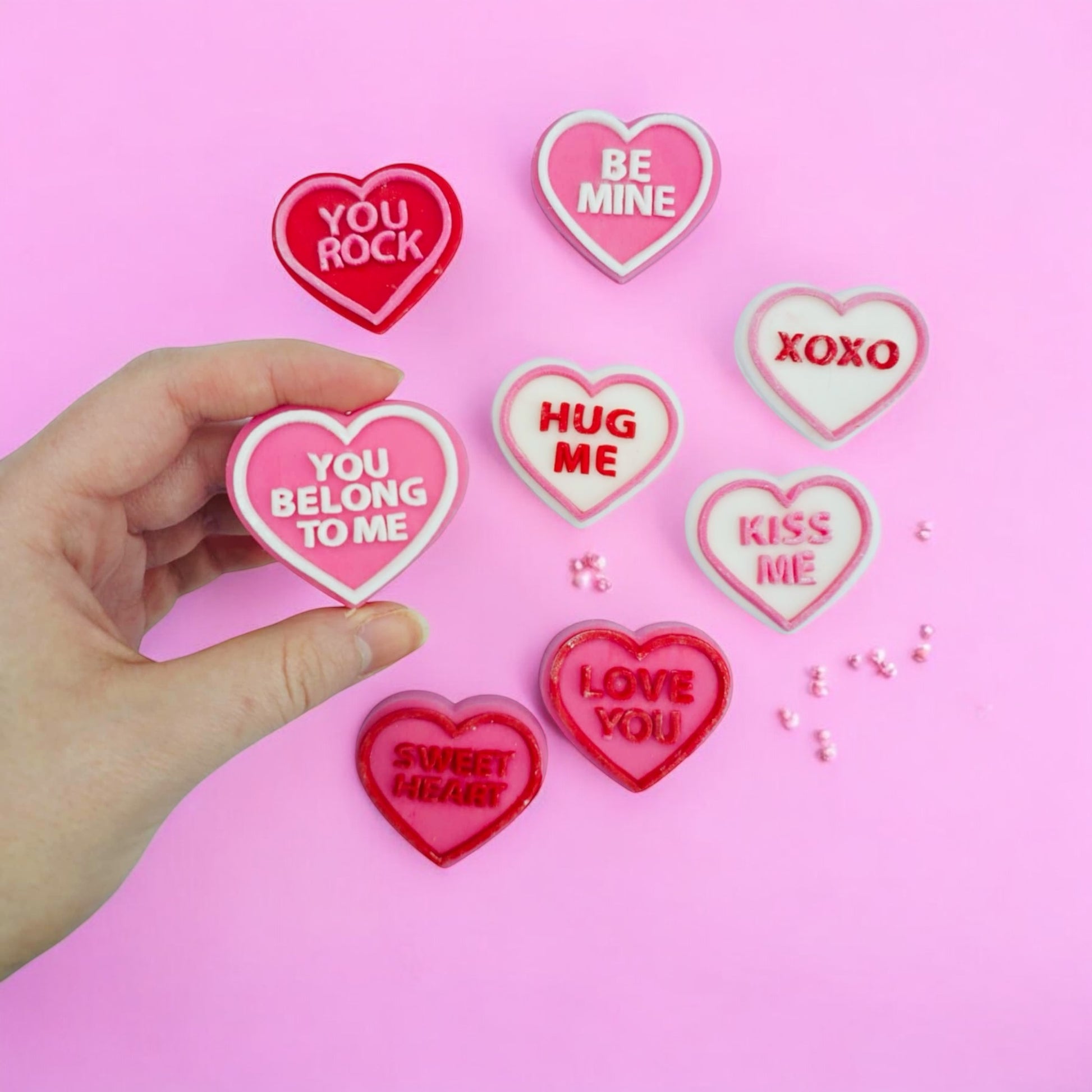 8 Valentine`s small stamps image 0