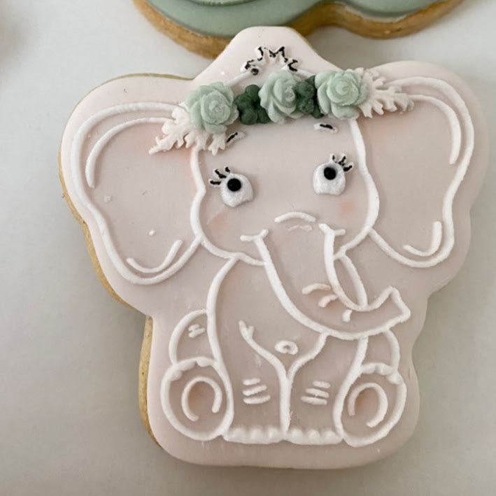 Jungle Animals - Cute elephant and cutter image 0