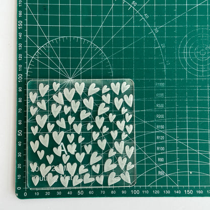 Boho heart pattern image 2