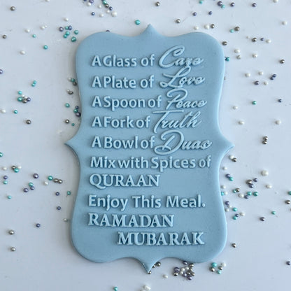Ramadan Mubarak - A Glass of Care  - DeBoss & Cutter image 0