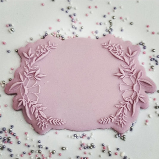 Flower wreath wide -  DeBoss and Cutter image 0