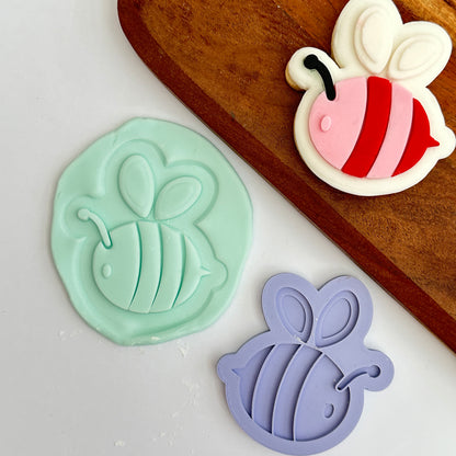 Bee  - PLA embosser and matching cutter image 1