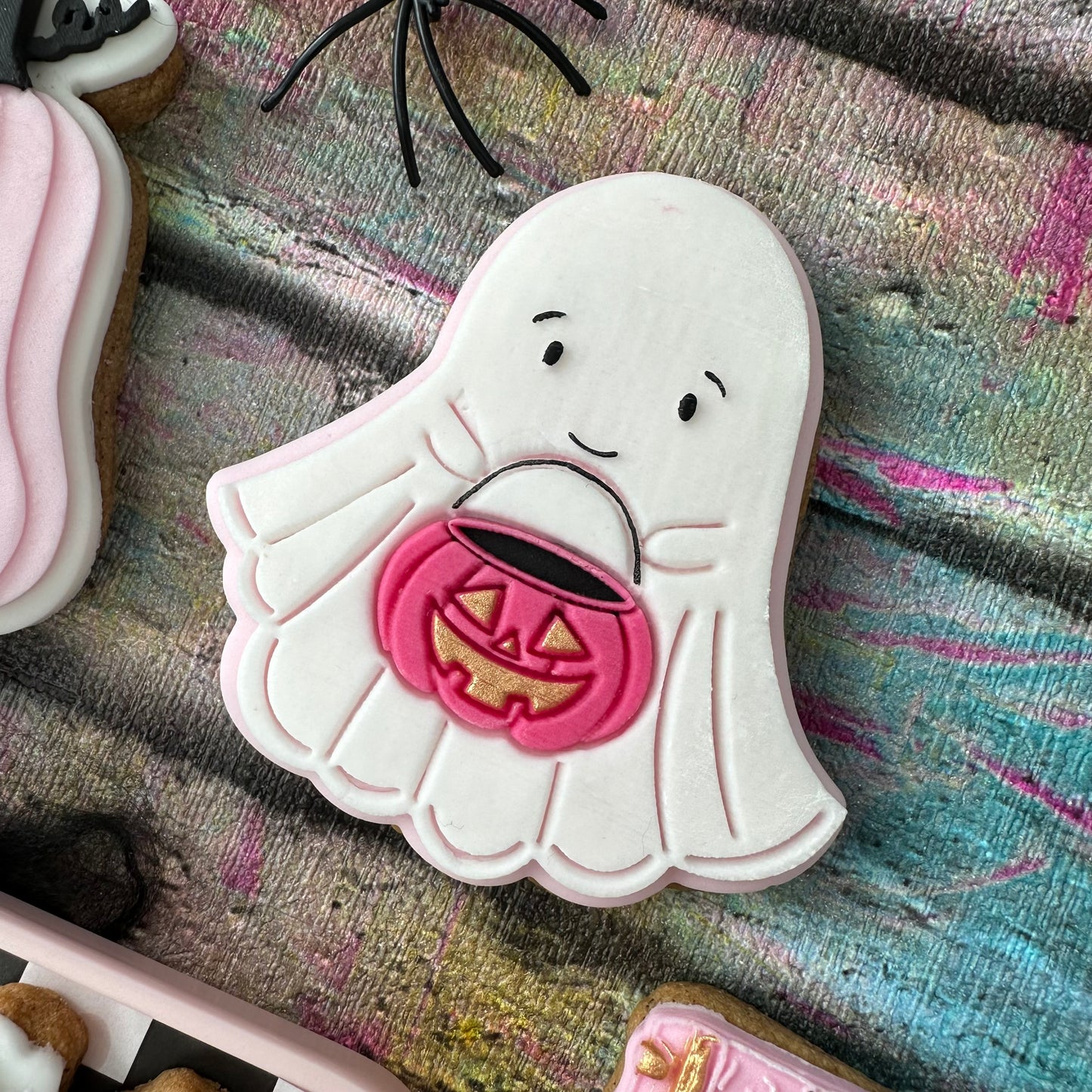Cute Ghost with treat basket image 0