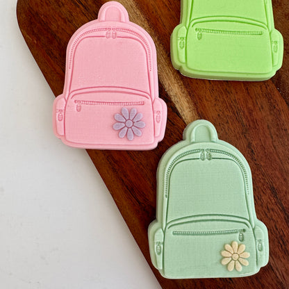 Backpack with daisy - DeBoss and Cutter image 1