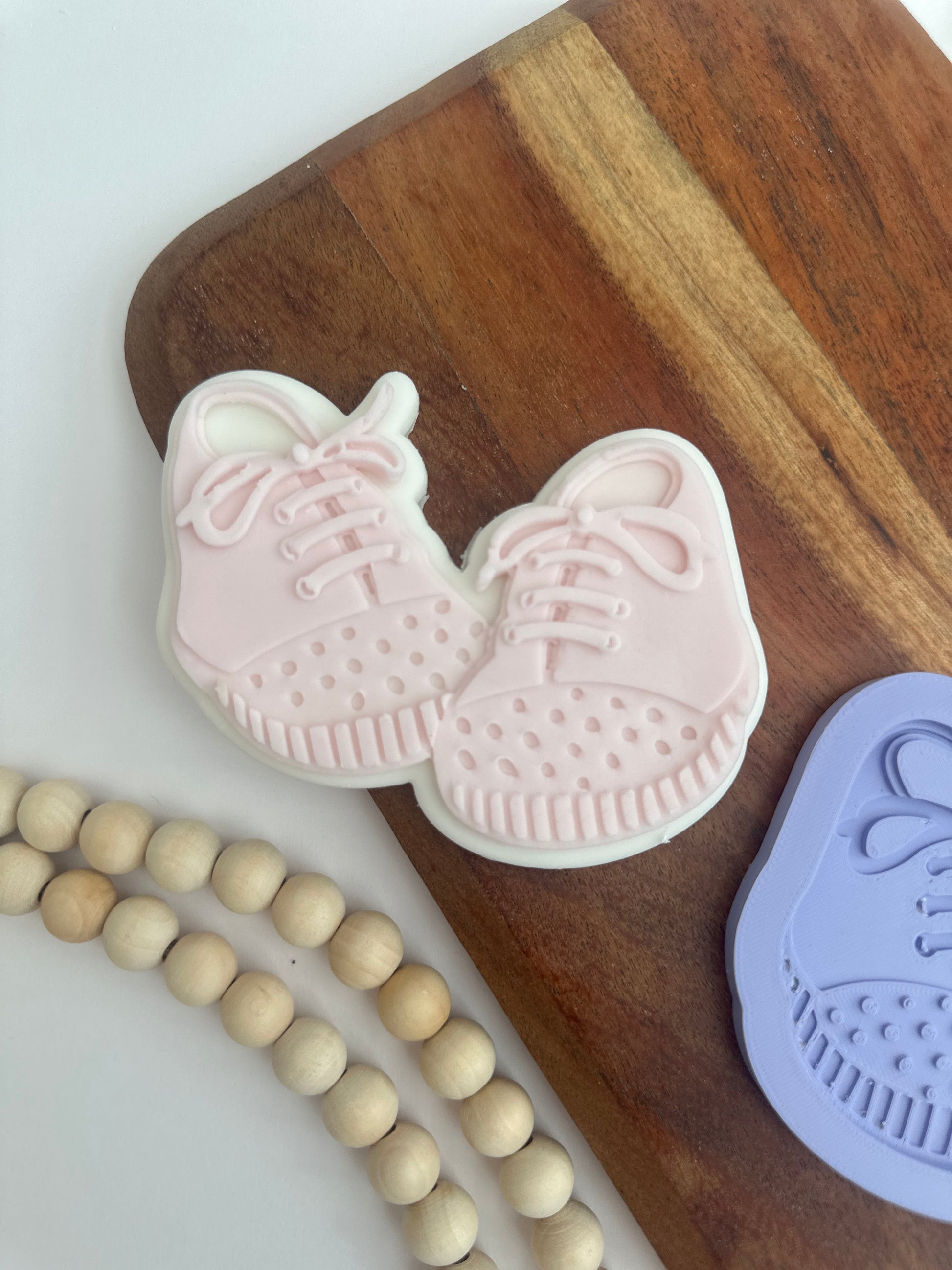Baby shoes - PLA stamp and cutter image 1
