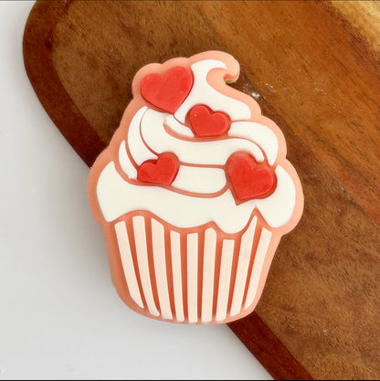Cupcake  - PLA embosser and matching cutter image 1