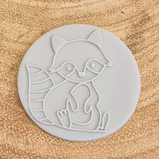 Woodland Animals - Cute Racoon image 0