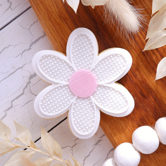 Daisy - Deboss stamp with matching cutters image 0