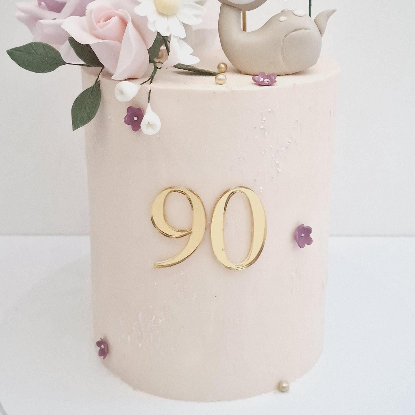 Age acrylic, cake charm